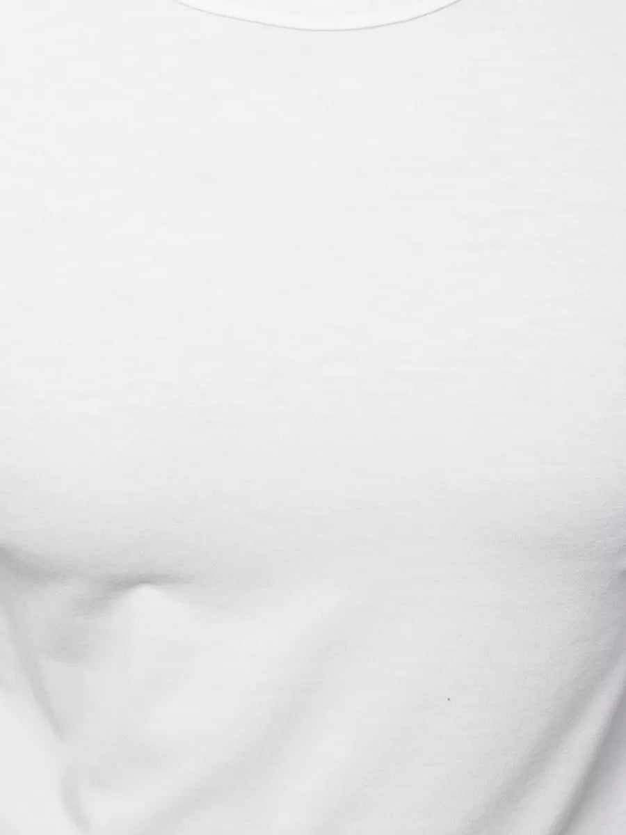 Vīriešu T-krekls bez piedurknēm, balts Look