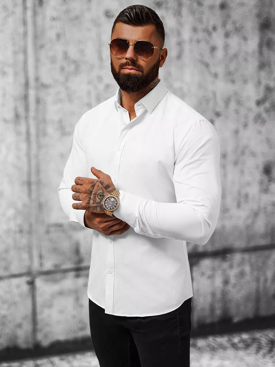 Balts vīriešu krekls Firol