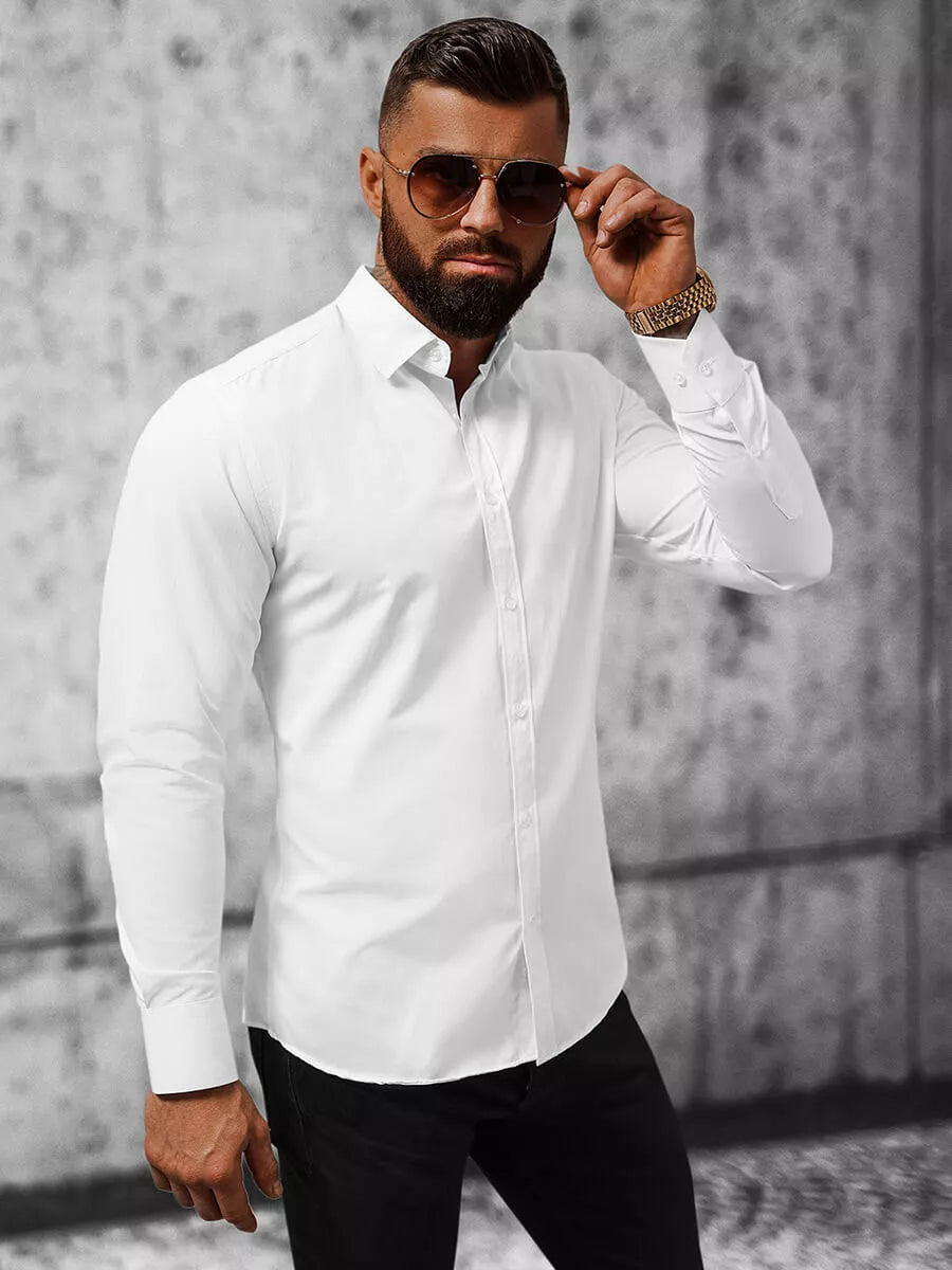 Balts vīriešu krekls Firol