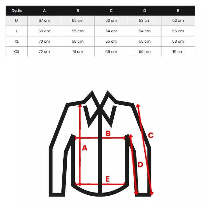 Balts vīriešu krekls Firol