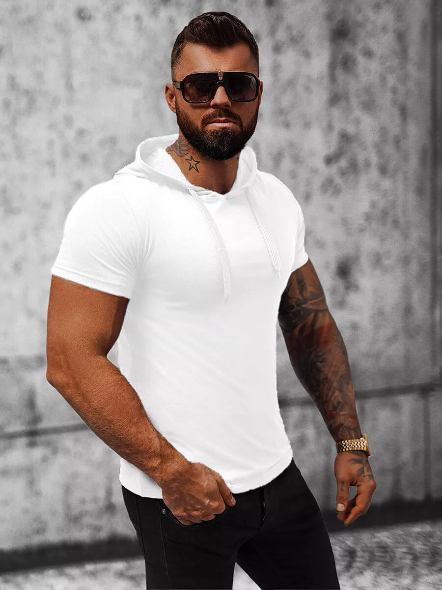 Balts vīriešu T-krekls Remer