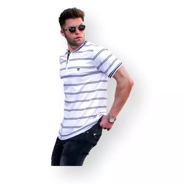 Balts vīriešu T-krekls Anomi