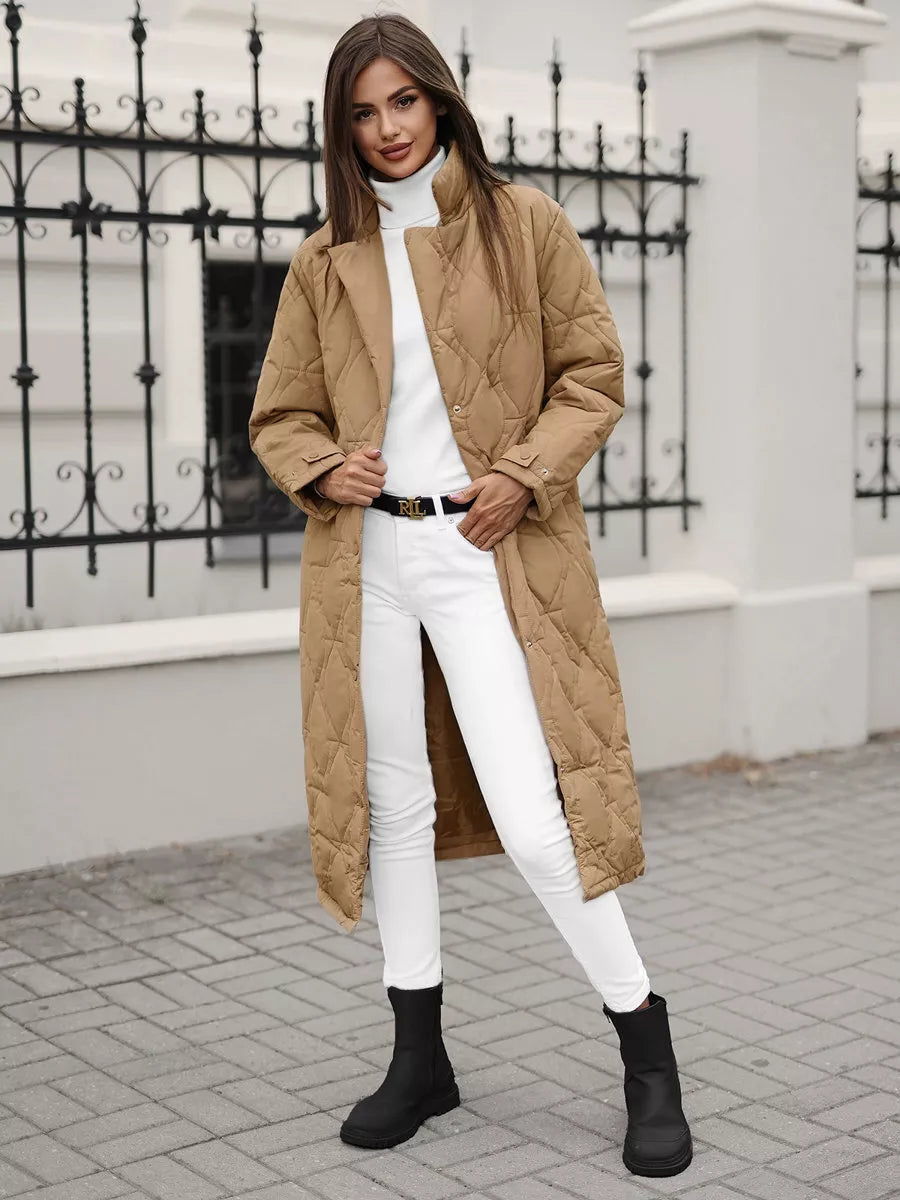 Brūna garā jaka Suker