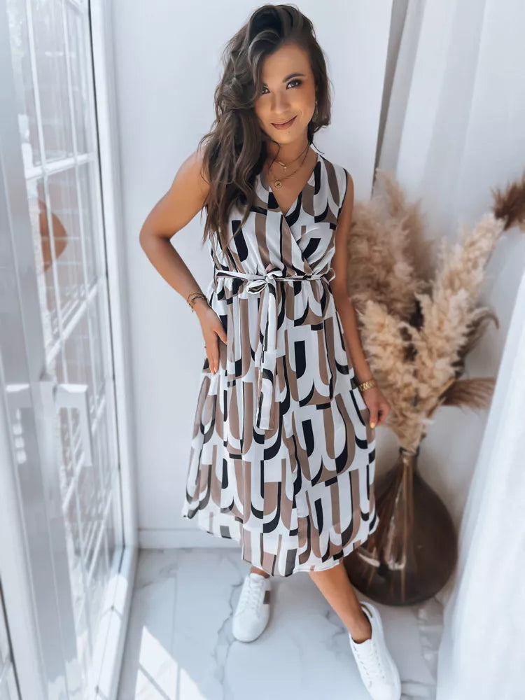 Brūna sieviešu kleita Ulala