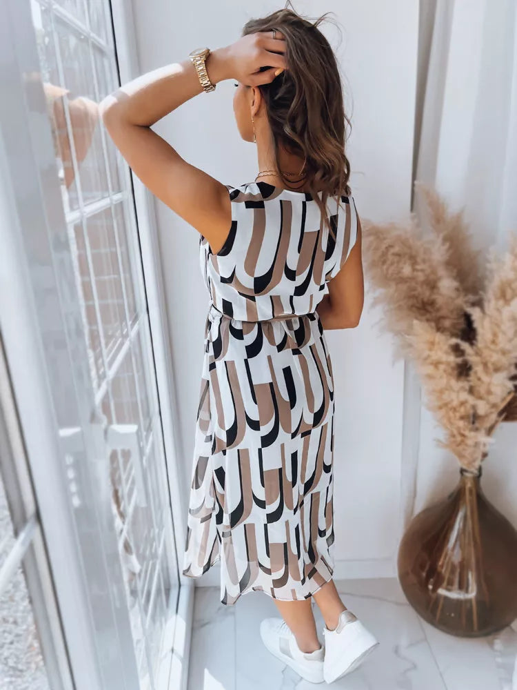 Baltbrūna sieviešu kleita Ulala