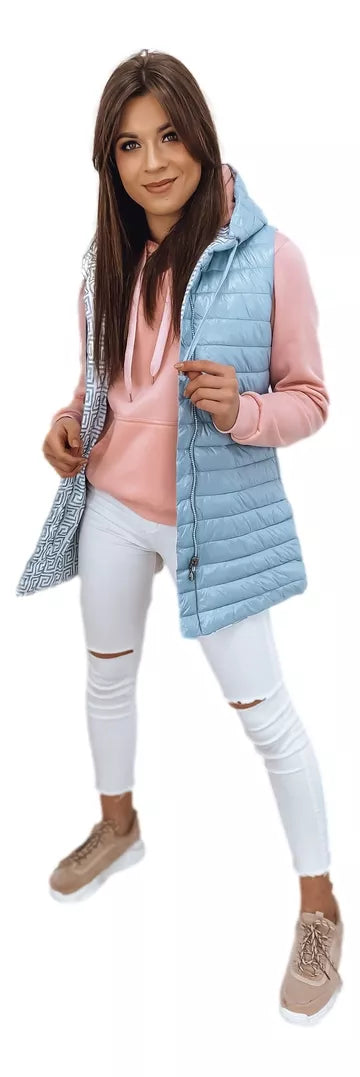 Zila sieviešu veste Lula