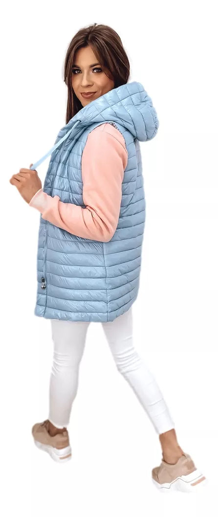 Zila sieviešu veste Lula