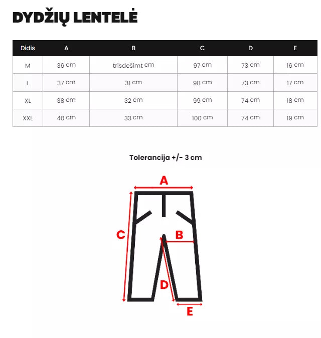 Vīriešu brūnas bikses Barber