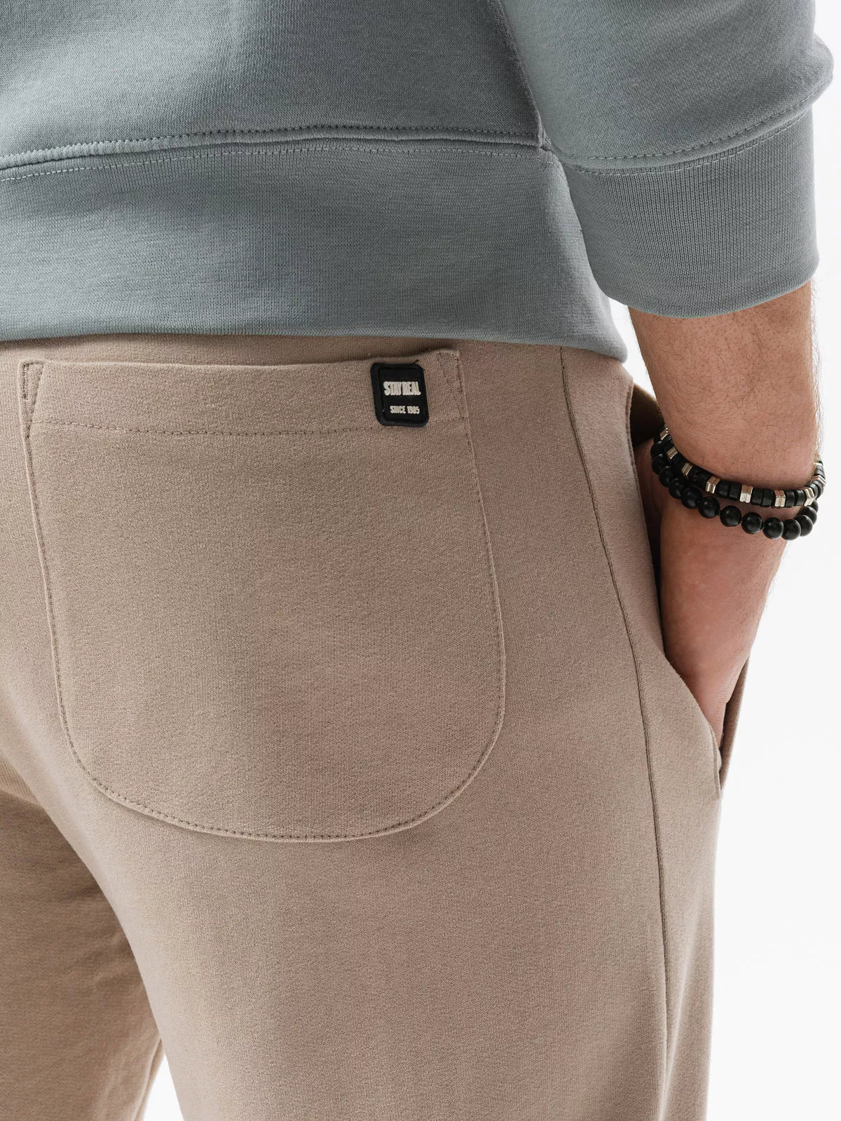 Vīriešu brūnas ikdienas bikses Daval