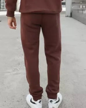 Vīriešu brūnas ikdienas bikses Denir