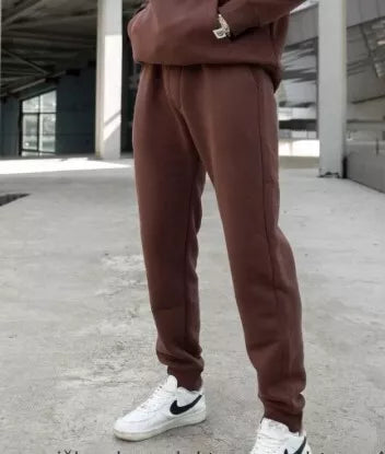 Vīriešu brūnas ikdienas bikses Denir