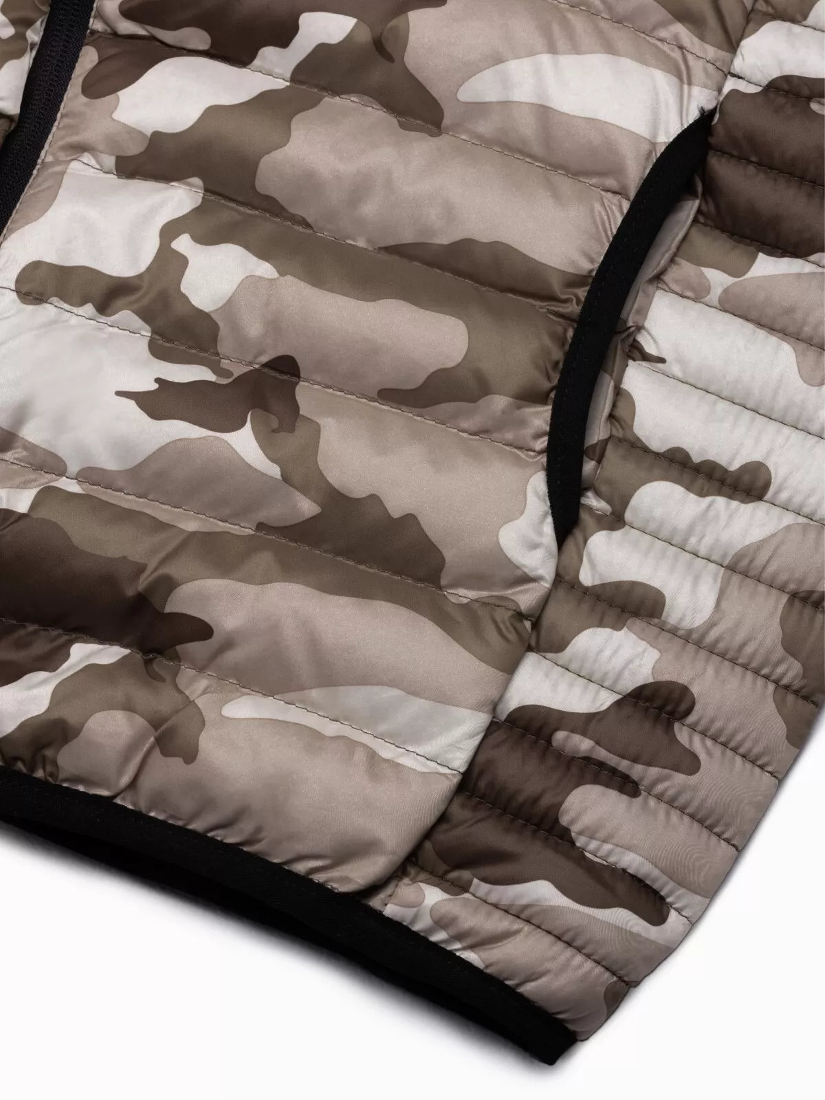 Brūna kapuces veste Kener