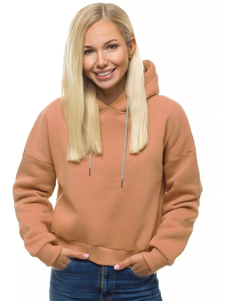 Brūna sieviešu džemperis Rema