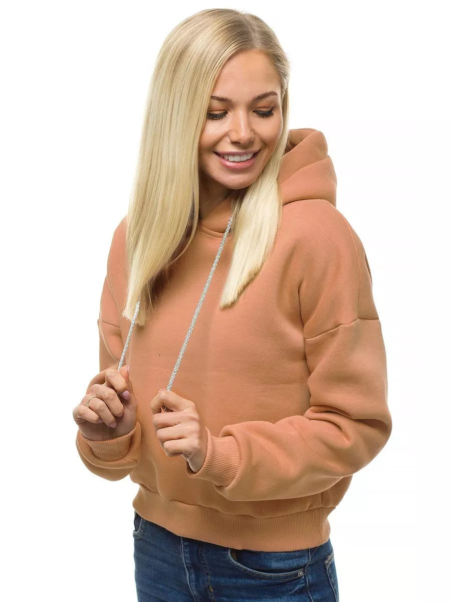 Brūna sieviešu džemperis Rema