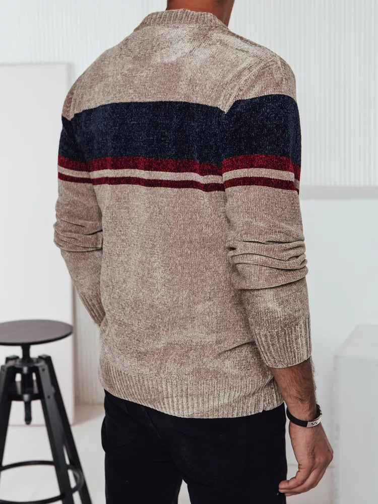 Vīriešu brūns džemperis Rich