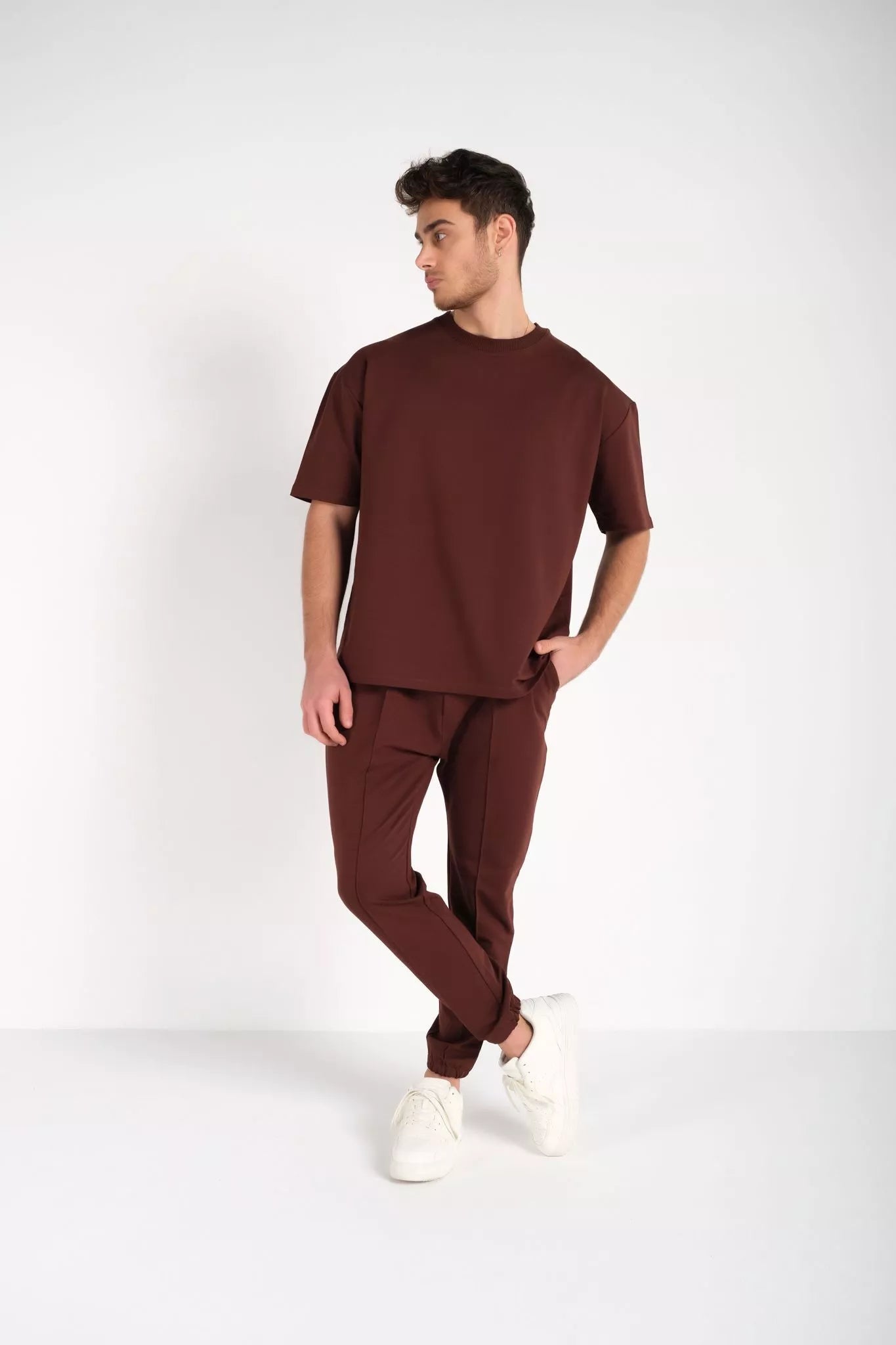 Vīriešu brūns uzvalks SumerTop