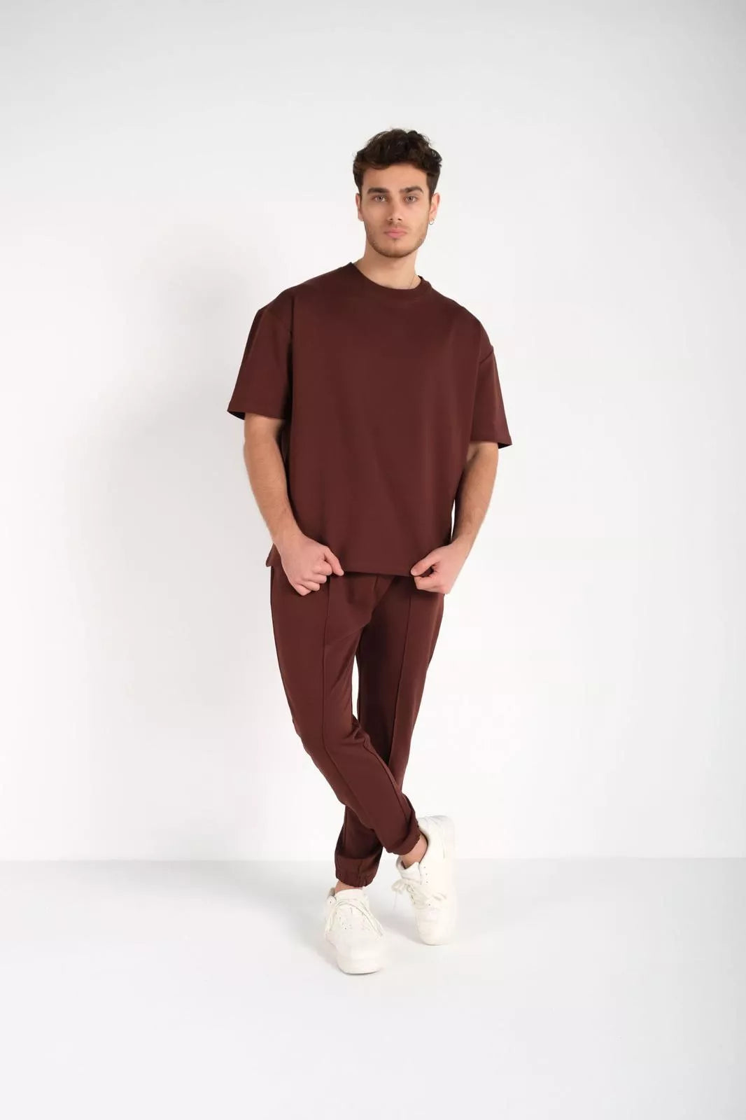 Vīriešu brūns uzvalks SumerTop