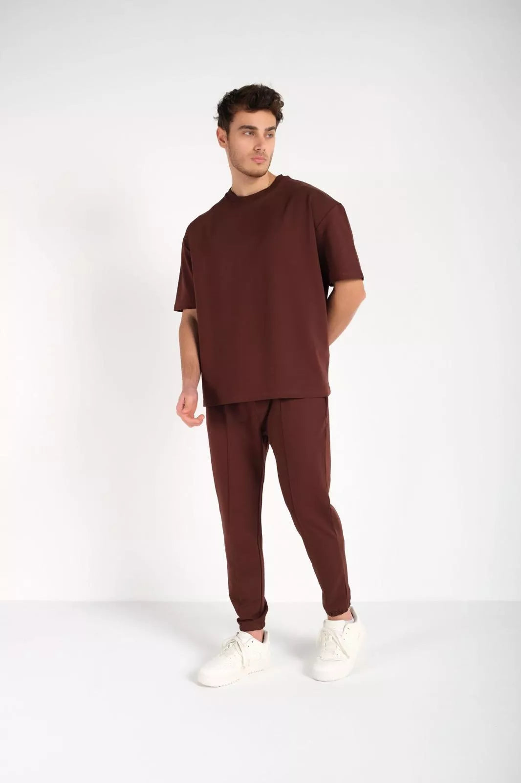 Vīriešu brūns uzvalks SumerTop