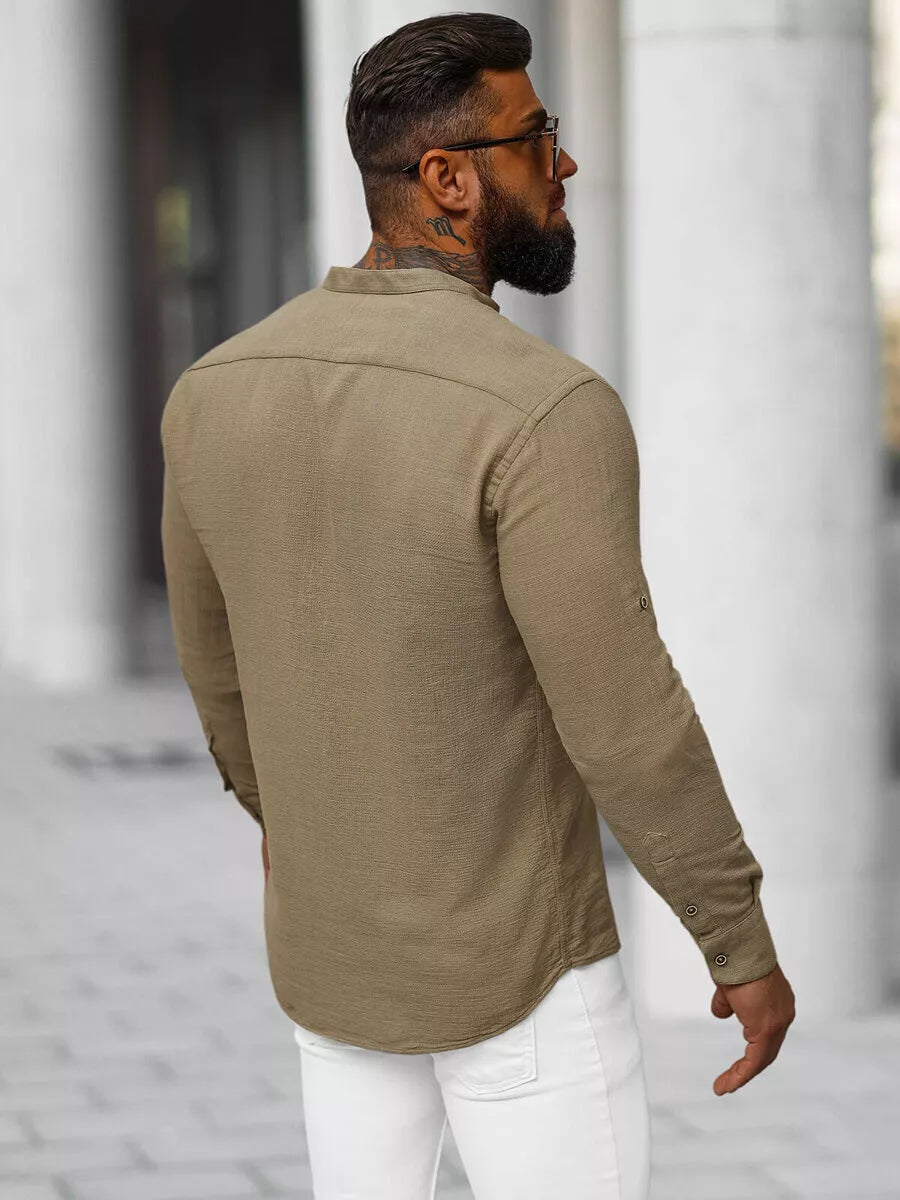 Vīriešu brūns krekls Litor