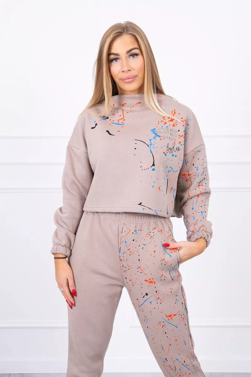 Sieviešu smilšu krāsas komplekts Splash.