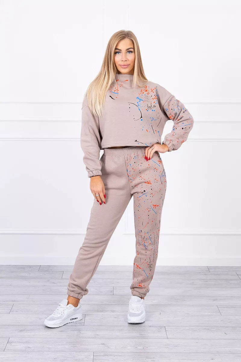 Sieviešu smilšu krāsas komplekts Splash.