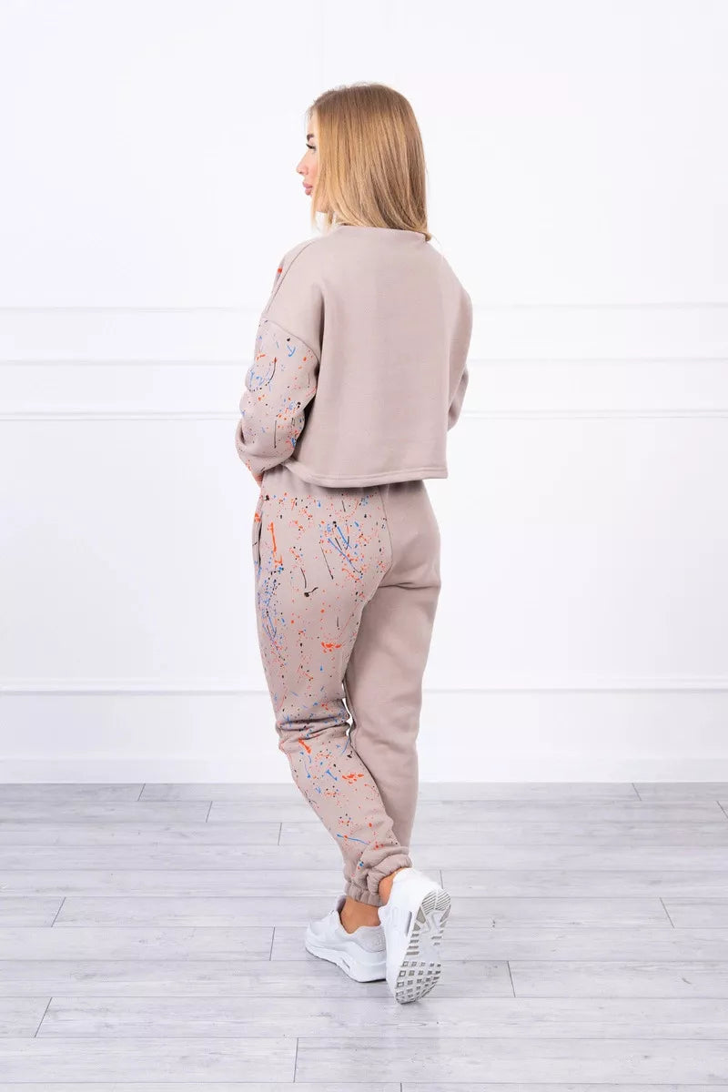 Sieviešu smilšu krāsas komplekts Splash.