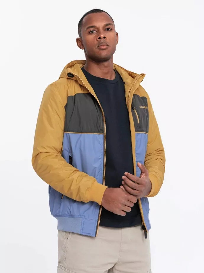 Vīriešu sinepju krāsas jaka Inito