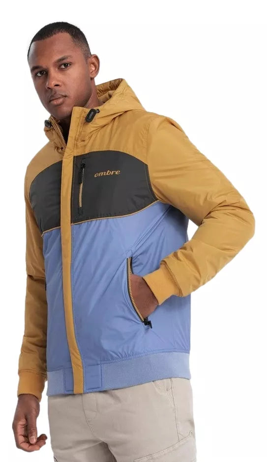 Vīriešu sinepju krāsas jaka Inito