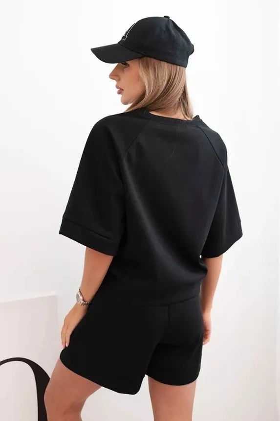 Sieviešu melns komplekts Nika.