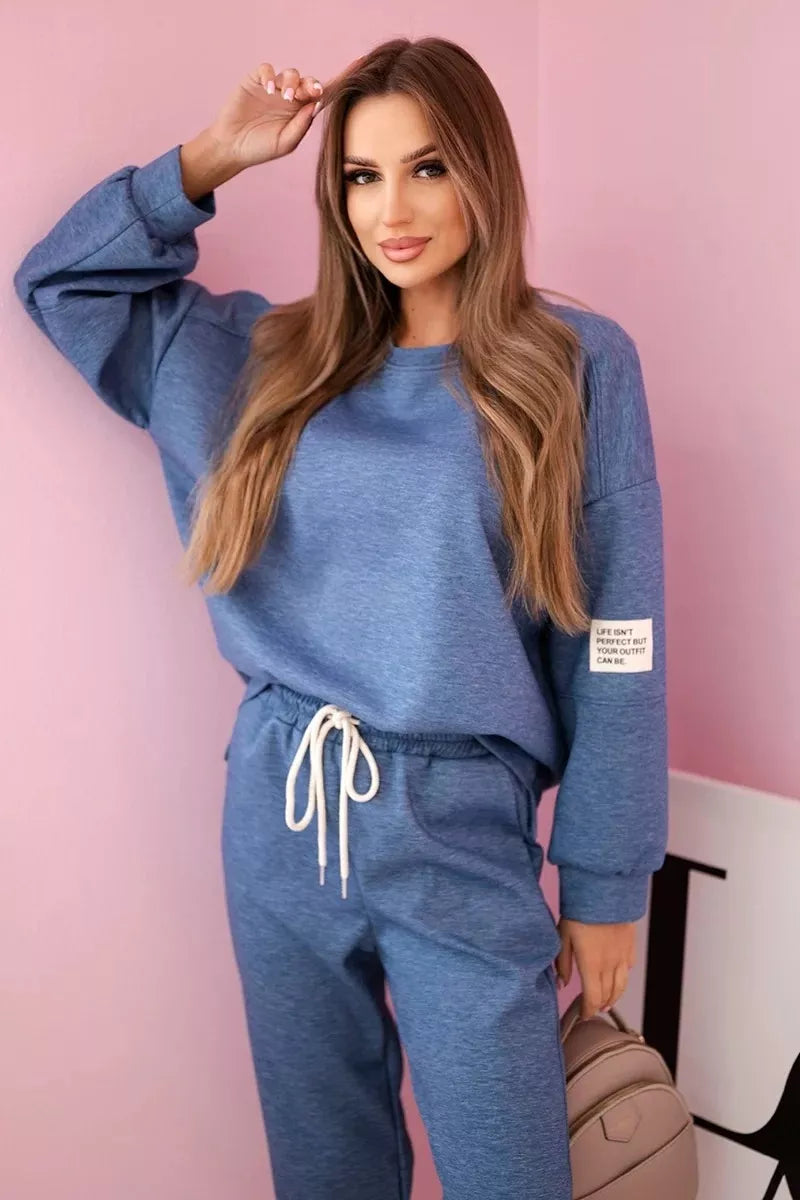 Sieviešu zils komplekts Vesta