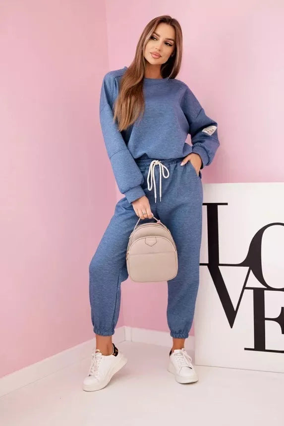 Sieviešu zils komplekts Vesta