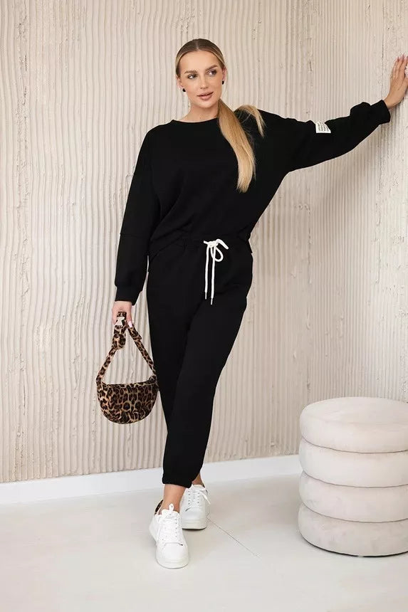 Sieviešu melns komplekts Vesta