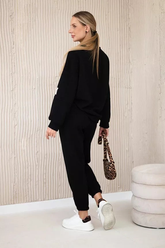 Sieviešu melns komplekts Vesta