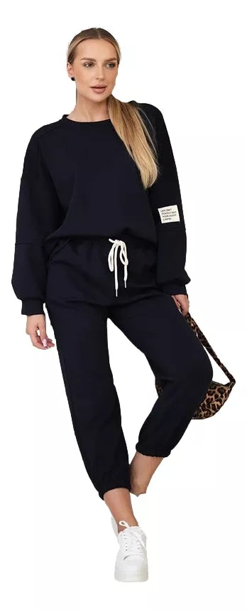 Sieviešu tumši zils komplekts Vesta.