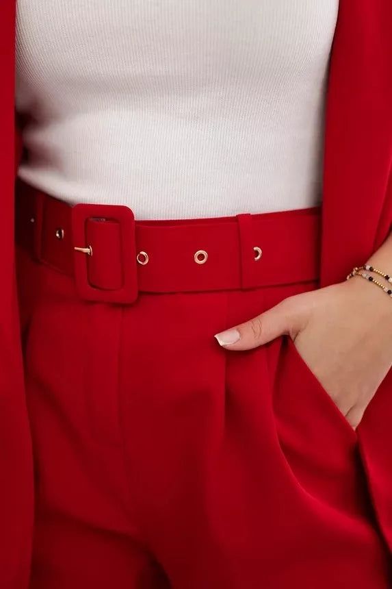 Elegants sieviešu sarkanas krāsas komplekts Silva.