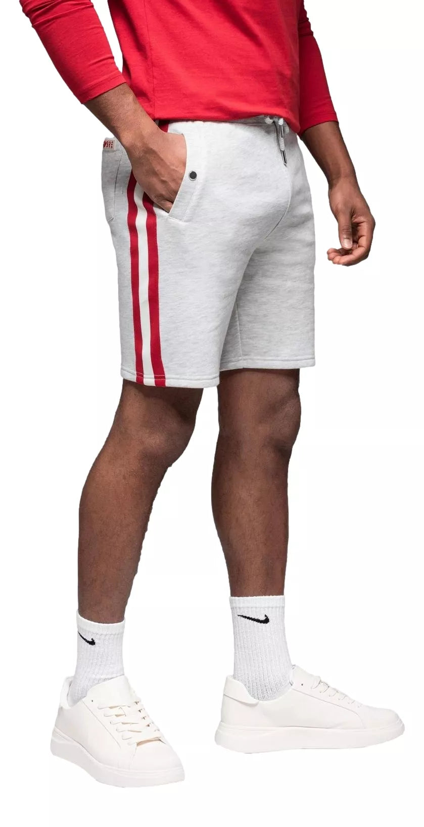 Vīriešu pelēki šorti Aras