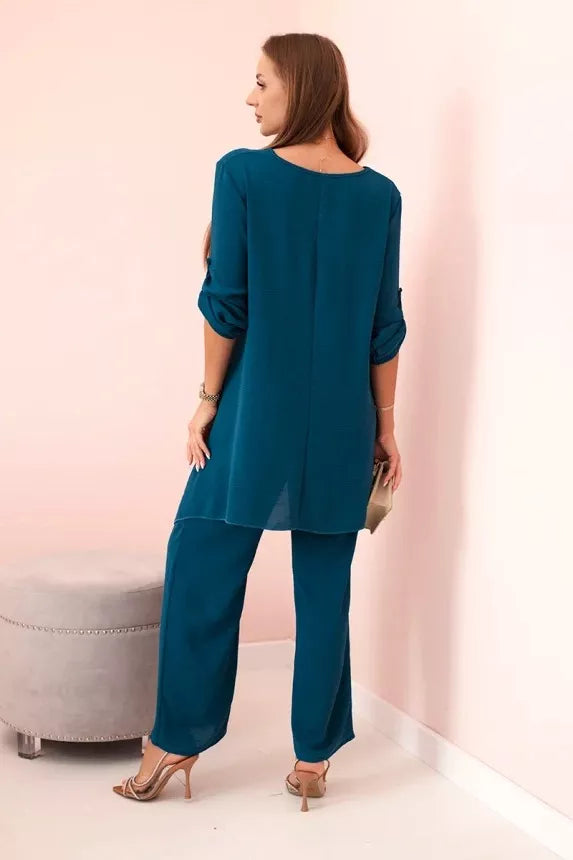 Sieviešu zils komplekts Elis