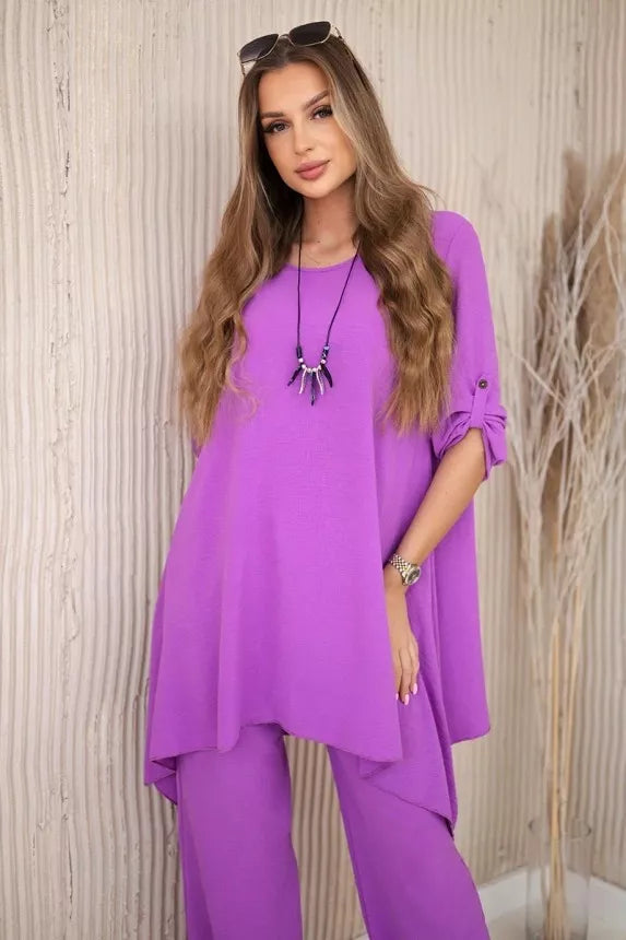 Sieviešu violets komplekts Elis