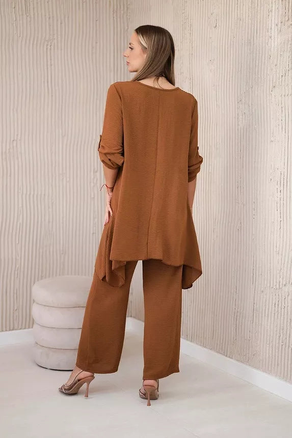 Sieviešu brūns komplekts Elis