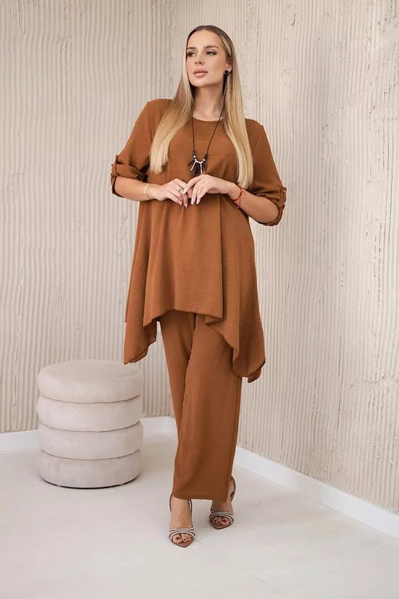 Sieviešu brūns komplekts Elis