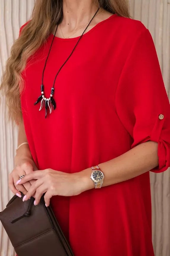 Sieviešu sarkans komplekts Elis