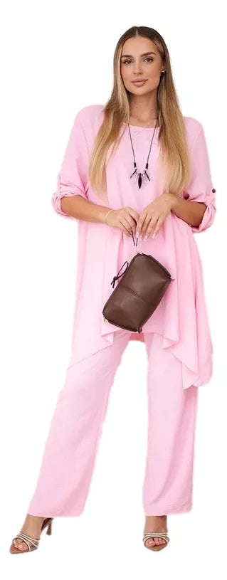 Sieviešu rozā komplekts Elis