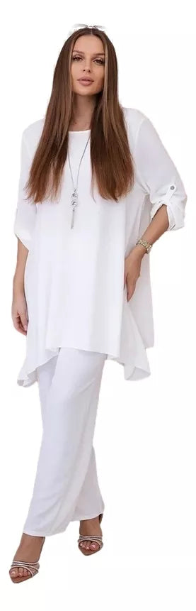 Sieviešu balts komplekts Elis