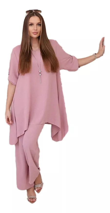 Sieviešu rozā komplekts Elis