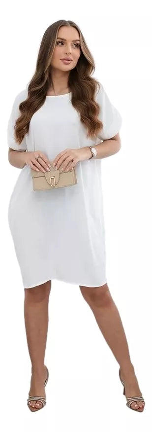 Balta kleita ar kabatām Safira 