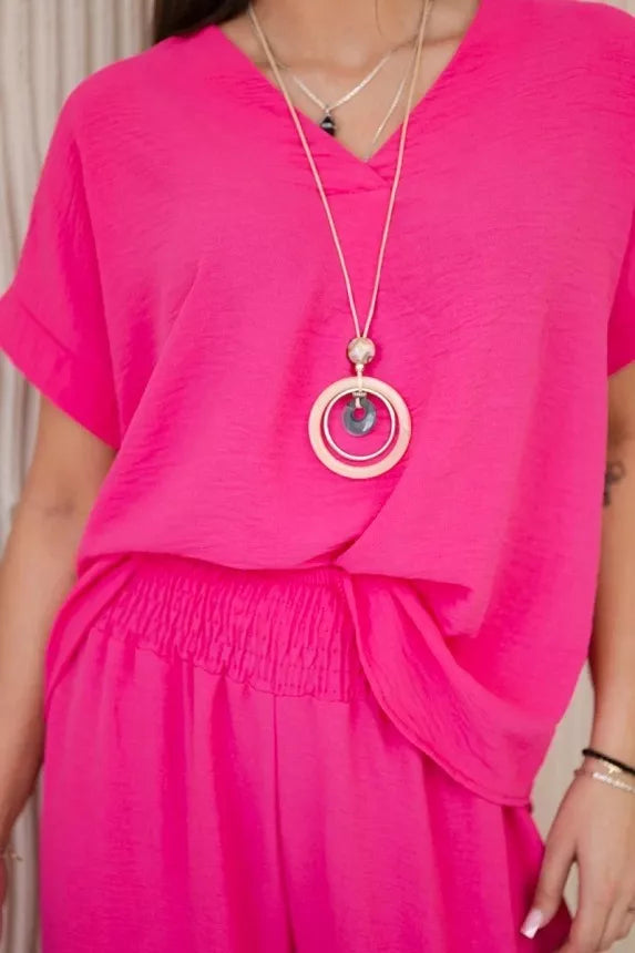 Sieviešu rozā komplekts Lebelle