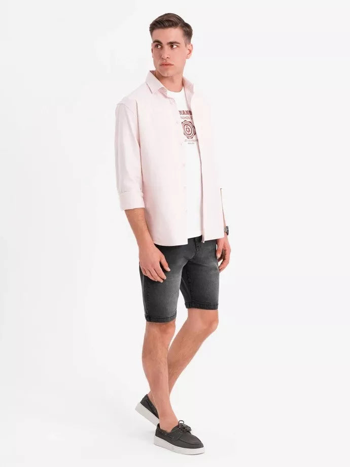 Vīriešu melni džinsa šorti Celtic