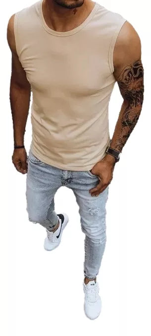 Vīriešu brūns T-krekls Lock