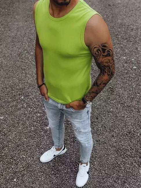 Vīriešu gaiši zaļš T-krekls Lock