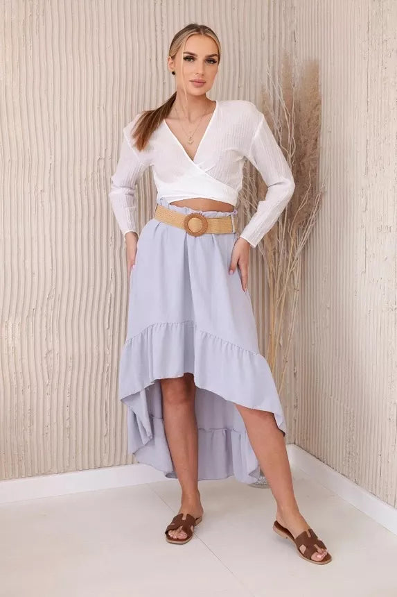 Sieviešu pelēki svārki Pixel